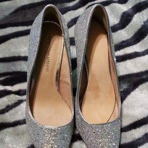 Christian Siriano for Payless silver heels